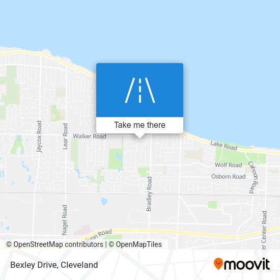 Mapa de Bexley Drive