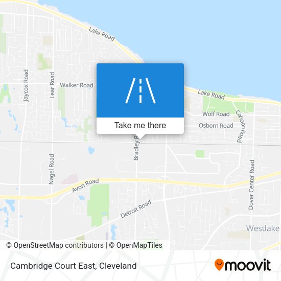 Cambridge Court East map