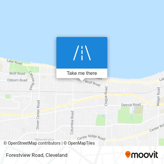 Mapa de Forestview Road