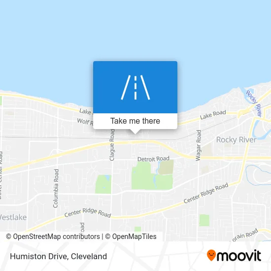 Humiston Drive map