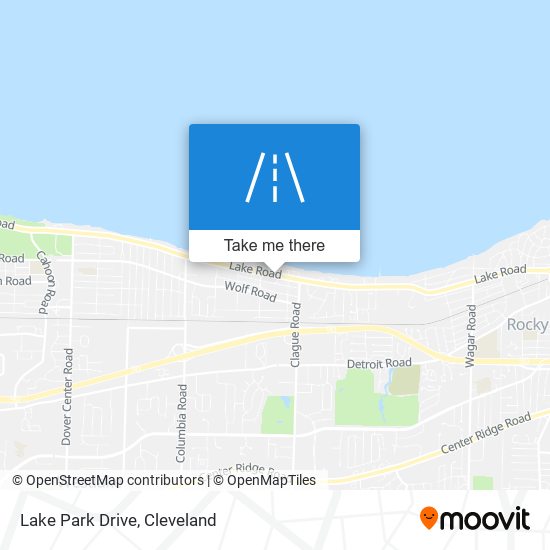 Mapa de Lake Park Drive