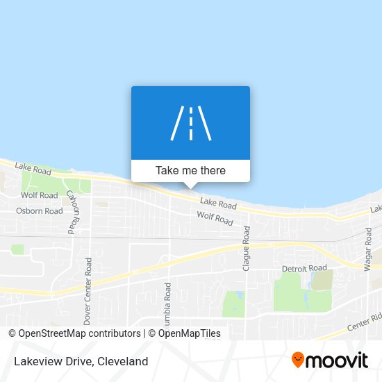 Lakeview Drive map