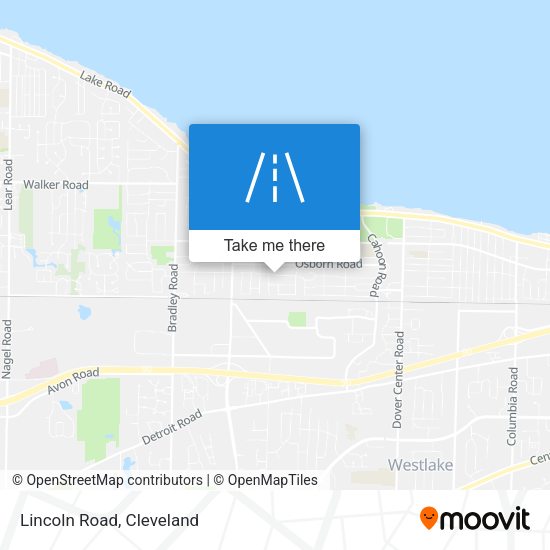 Mapa de Lincoln Road