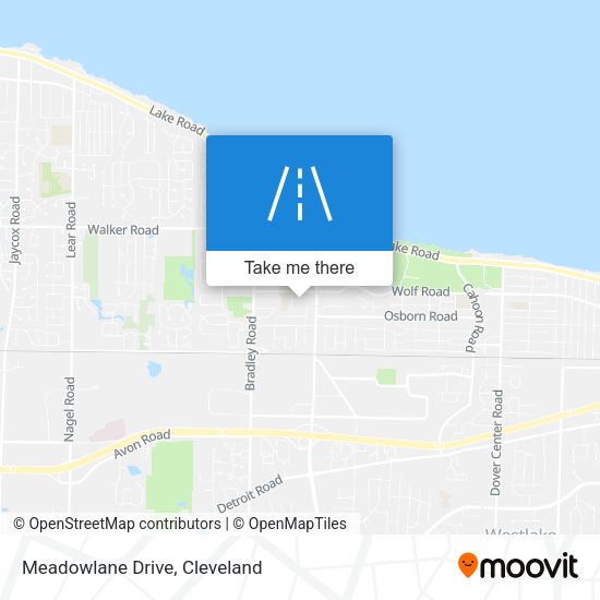 Mapa de Meadowlane Drive