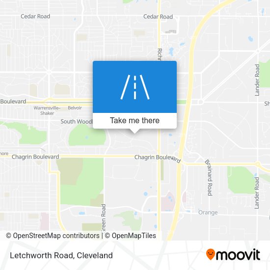 Mapa de Letchworth Road