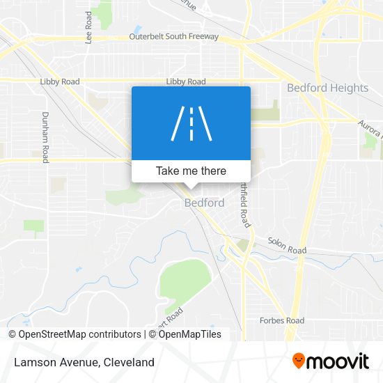 Mapa de Lamson Avenue