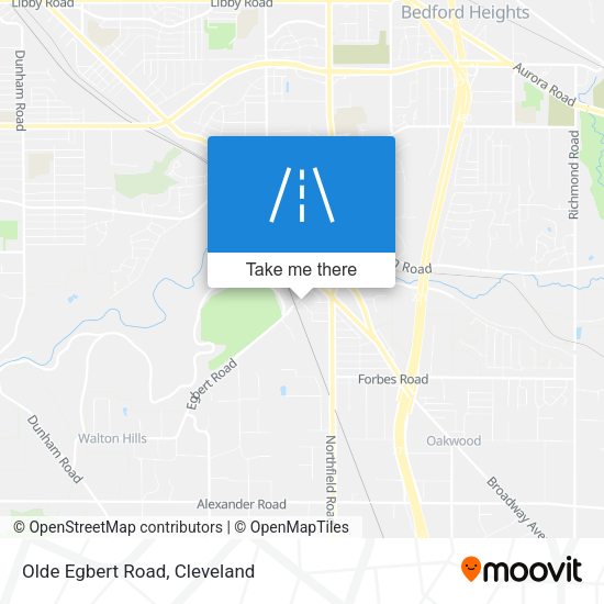 Mapa de Olde Egbert Road