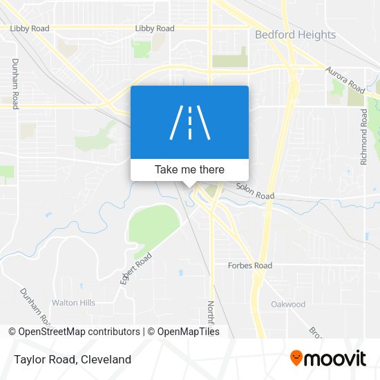 Mapa de Taylor Road