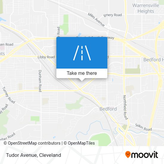 Mapa de Tudor Avenue