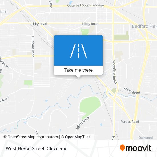Mapa de West Grace Street