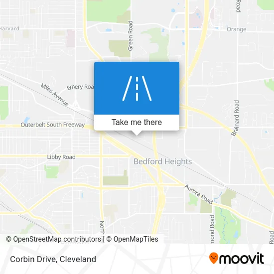 Corbin Drive map