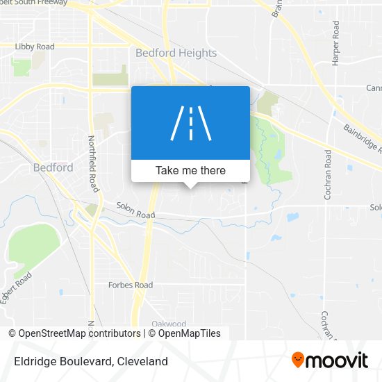 Mapa de Eldridge Boulevard