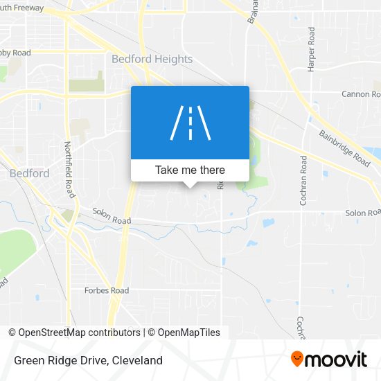 Mapa de Green Ridge Drive