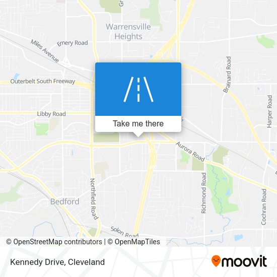 Mapa de Kennedy Drive