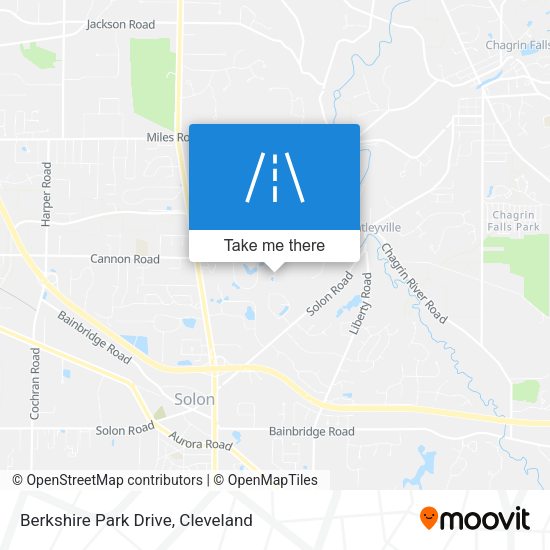 Berkshire Park Drive map