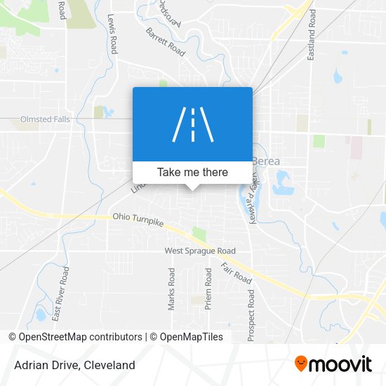 Mapa de Adrian Drive