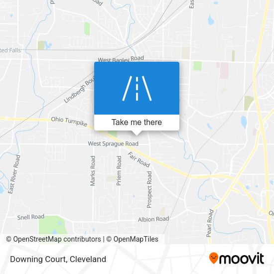 Downing Court map