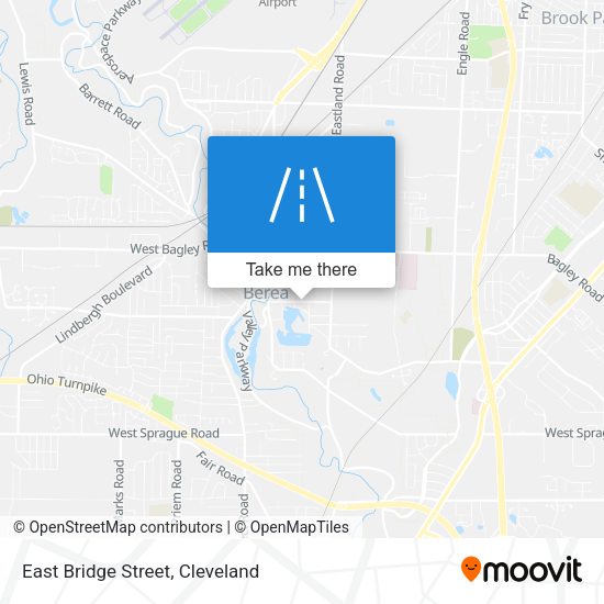 East Bridge Street map