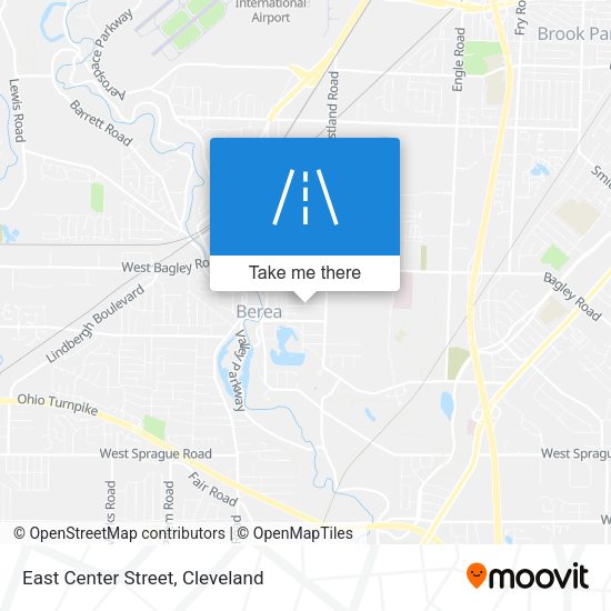 East Center Street map