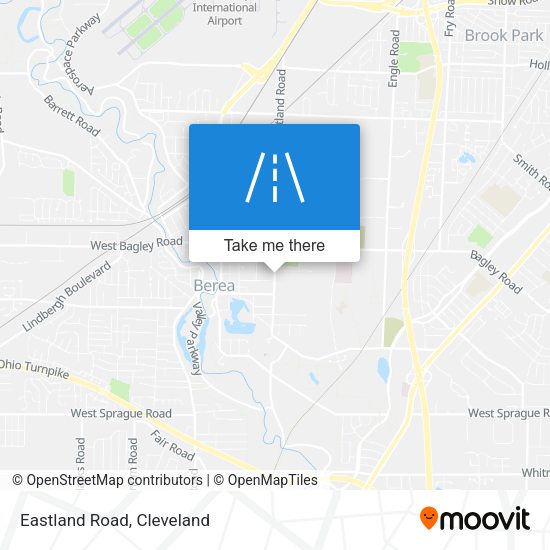 Mapa de Eastland Road