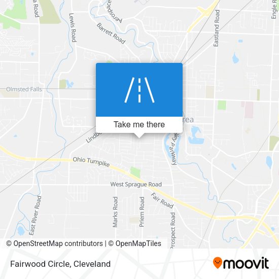 Mapa de Fairwood Circle