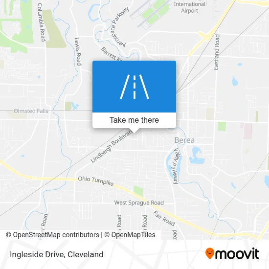 Ingleside Drive map