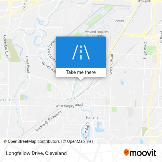 Longfellow Drive map