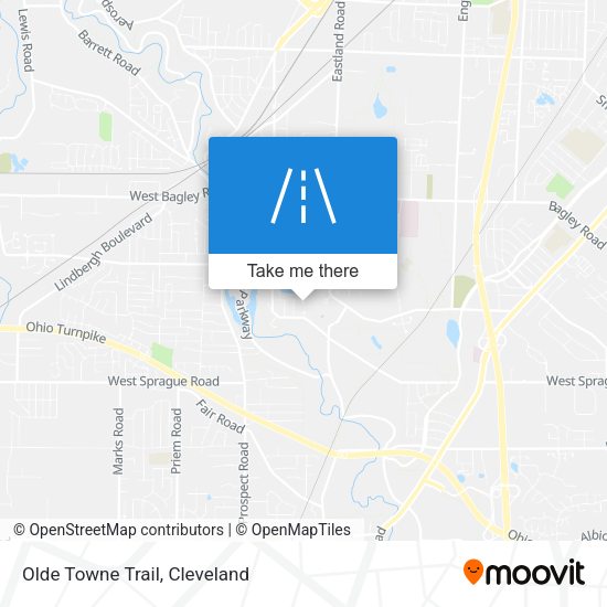 Mapa de Olde Towne Trail