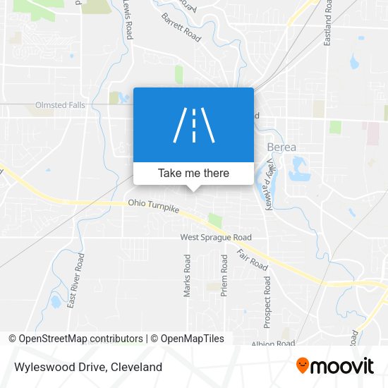 Mapa de Wyleswood Drive