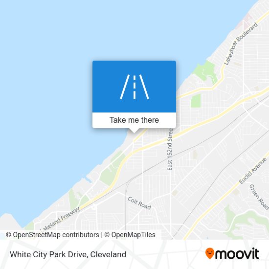White City Park Drive map