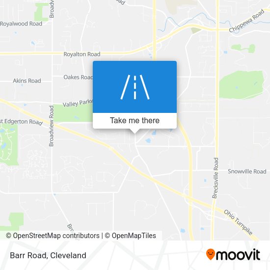 Mapa de Barr Road