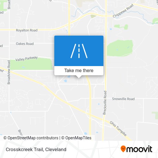 Crosskcreek Trail map