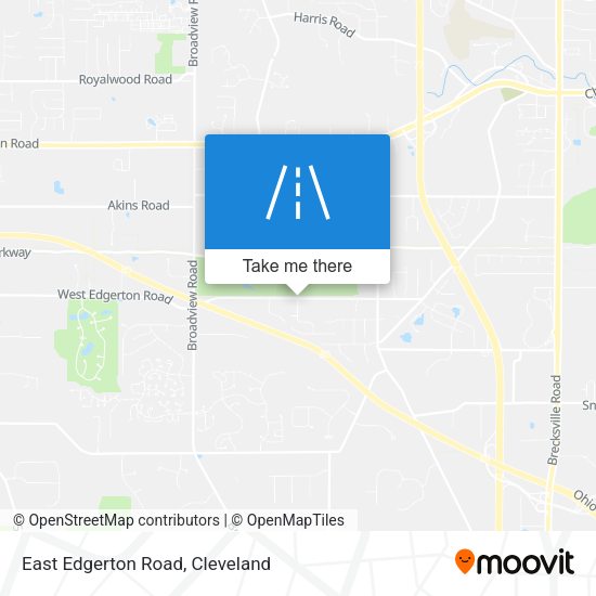 Mapa de East Edgerton Road