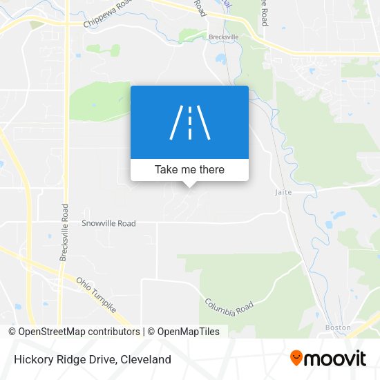 Hickory Ridge Drive map