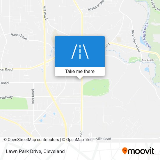 Mapa de Lawn Park Drive