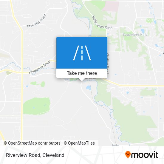 Riverview Road map