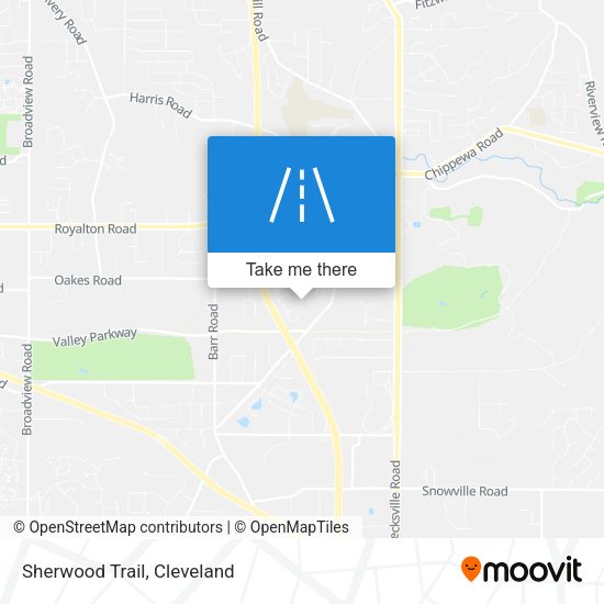 Mapa de Sherwood Trail