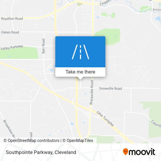 Mapa de Southpointe Parkway