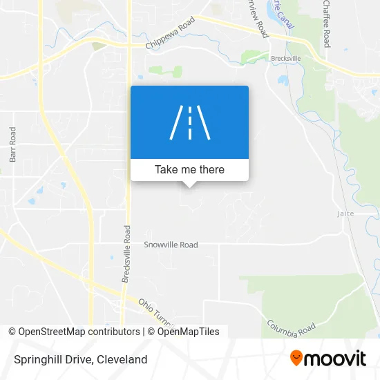 Springhill Drive map