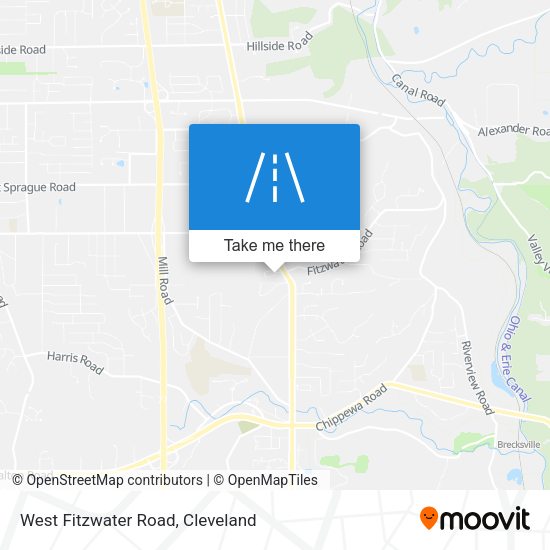 West Fitzwater Road map