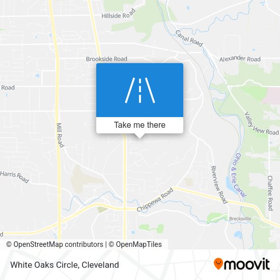 Mapa de White Oaks Circle