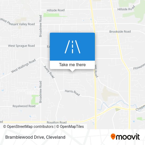 Mapa de Bramblewood Drive
