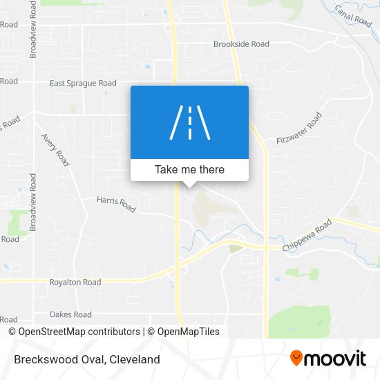 Breckswood Oval map