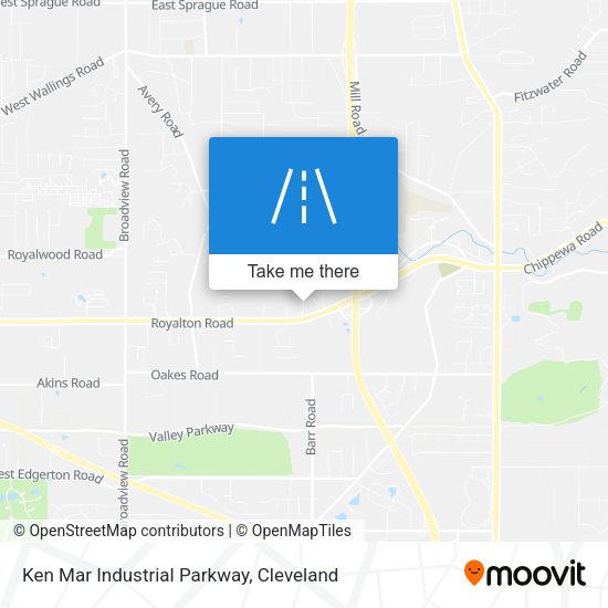 Mapa de Ken Mar Industrial Parkway