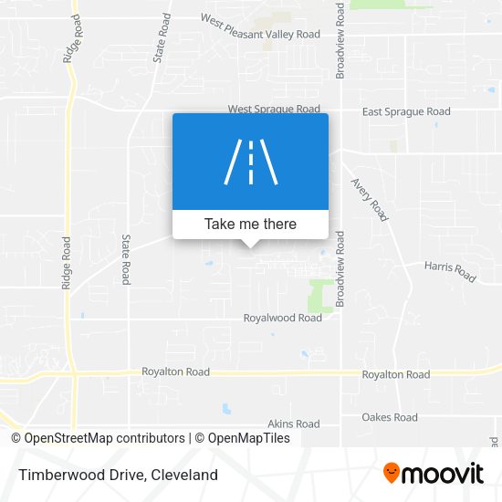 Mapa de Timberwood Drive