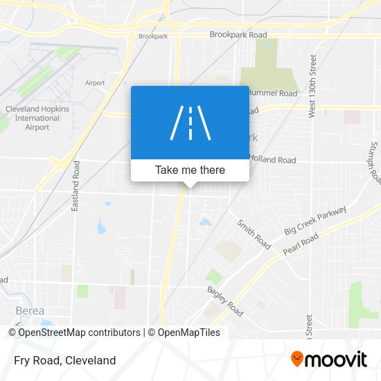 Mapa de Fry Road