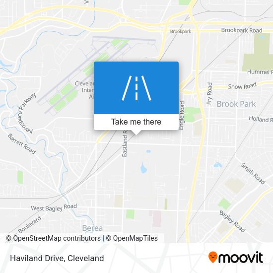 Mapa de Haviland Drive