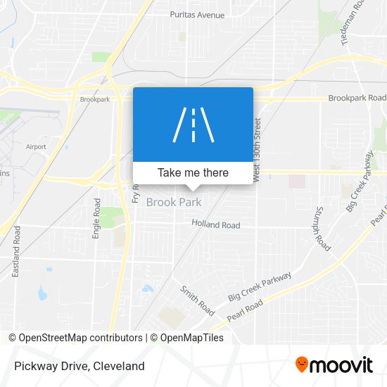 Mapa de Pickway Drive