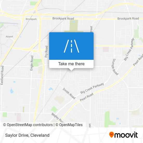 Saylor Drive map