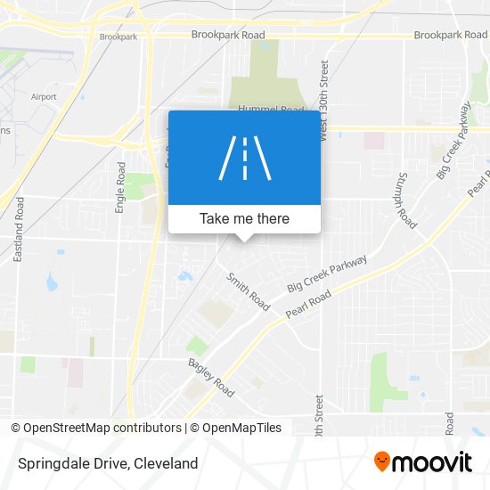 Springdale Drive map